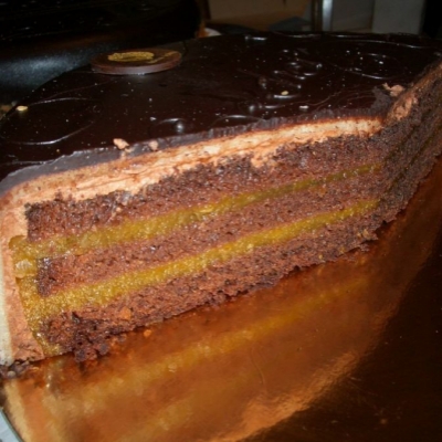 Sacher-Torte Portion