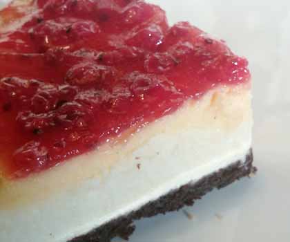 quarktorte mit Cr�me Br�l�e 